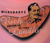 Old time Milkshake Advertisement