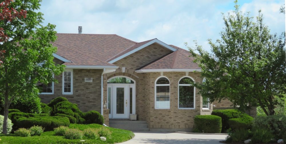 house and front yard