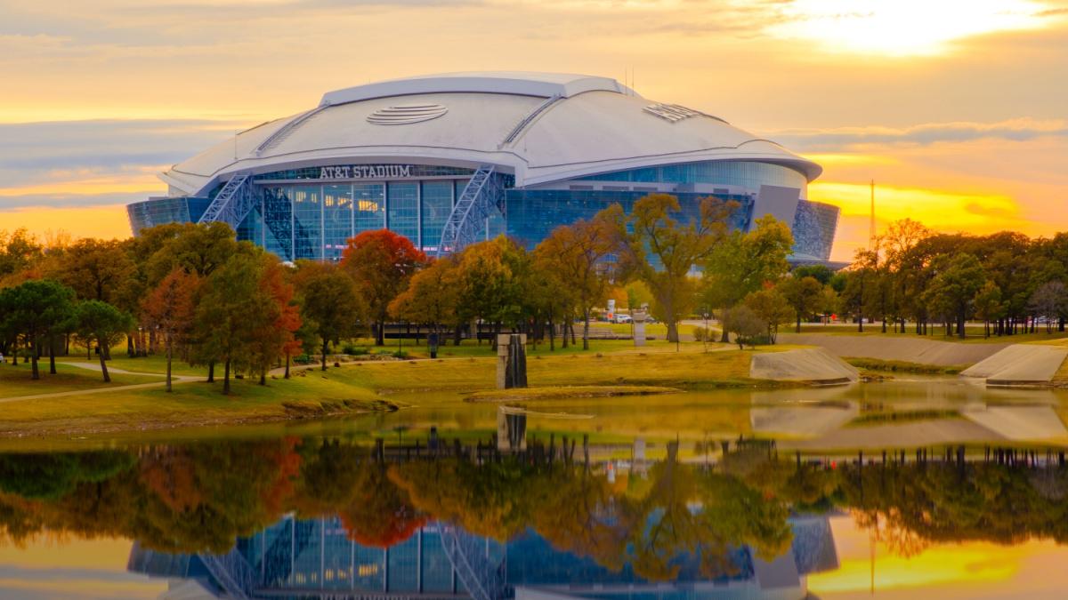 Arlington, Texas AT&T football Stadium, November 23, 2018 is home of the Dallas Cowboys AT&T Stadium located in Arlington, Texas USA.