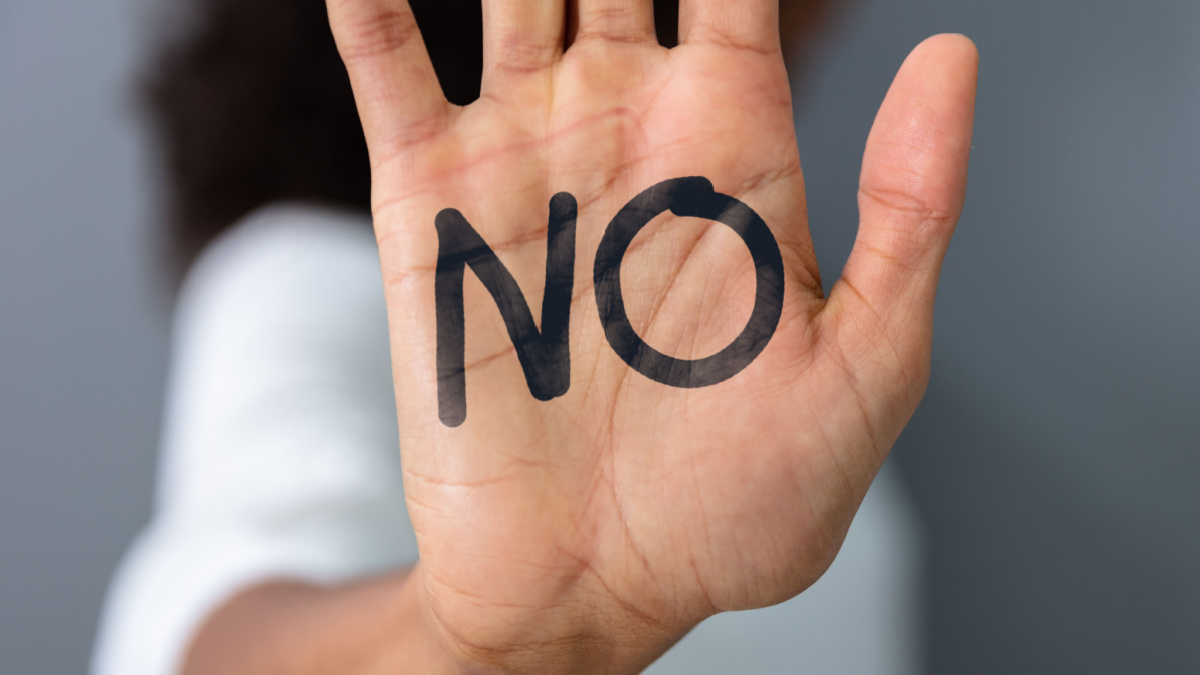 Photo Of Young African Woman Hand With No Text.