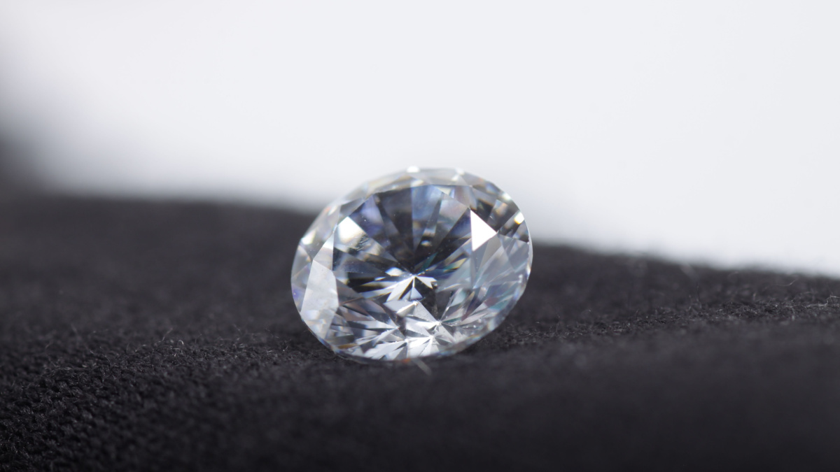 Close up shot of beautiful color crystal zirconia diamond beads for jewelry