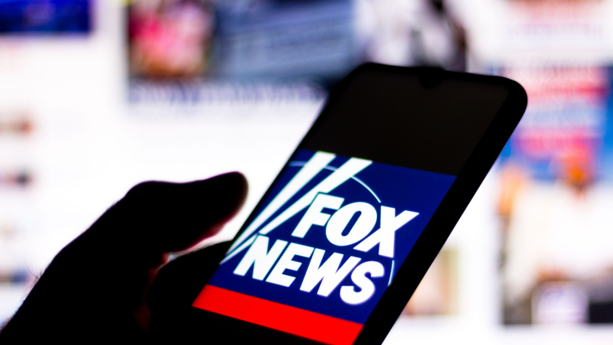 June 15, 2020, Brazil. In this photo illustration the Fox News Channel logo seen displayed on a smartphone.