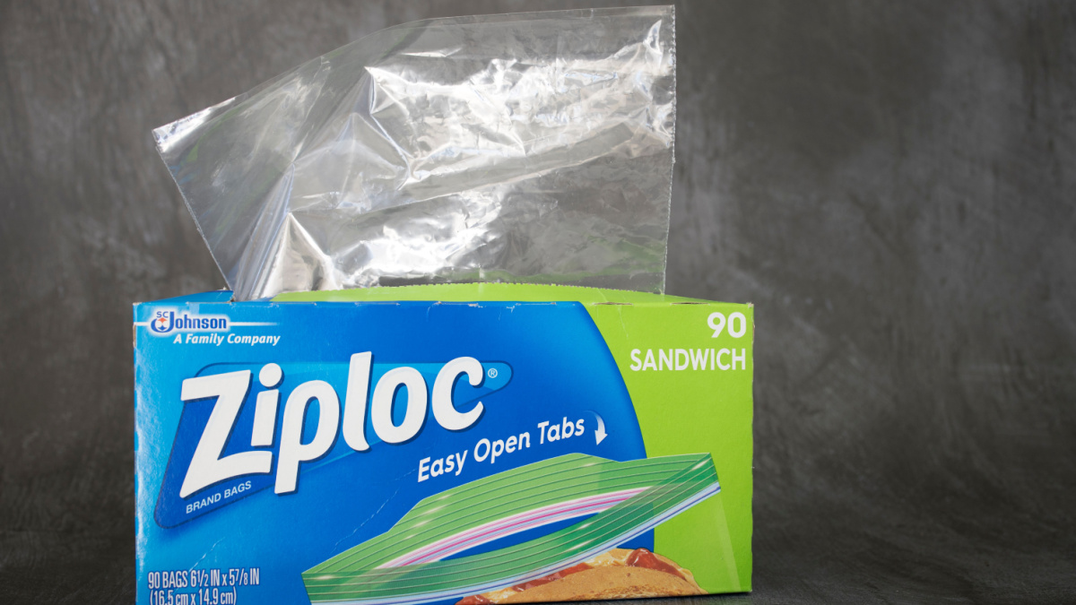 Phoenix, Arizona, June 15, 2020: Ziploc Sandwich Bags.