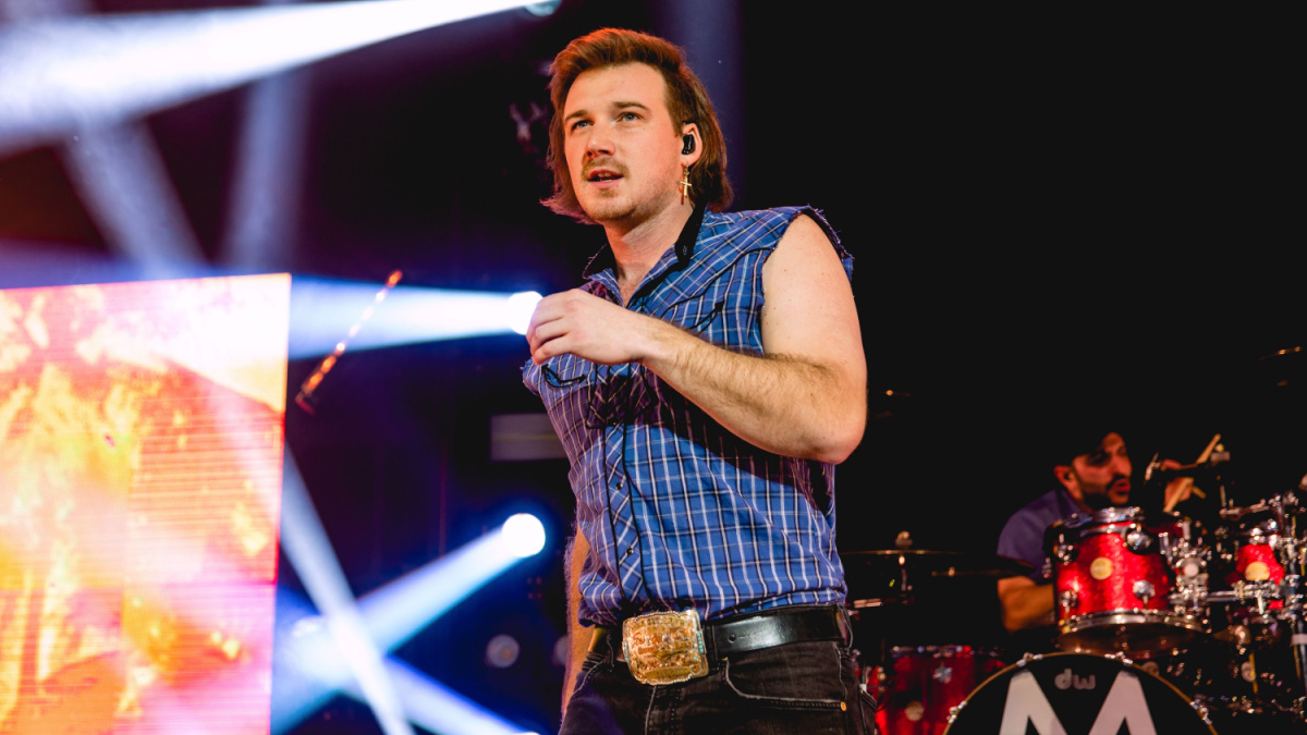 Morgan Wallen performs live at 20 Monroe Live