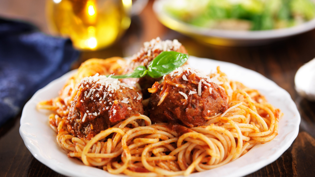 A delicious plate of pasta