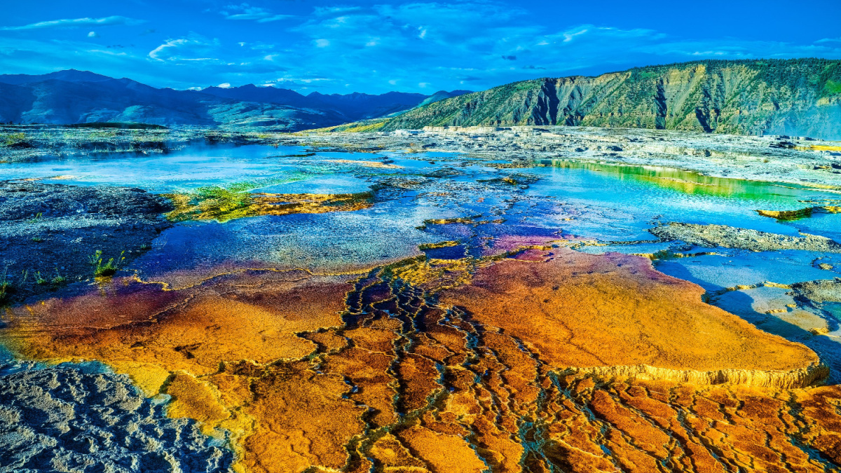 Yellowstone National Park, Mammoth Hot Springs