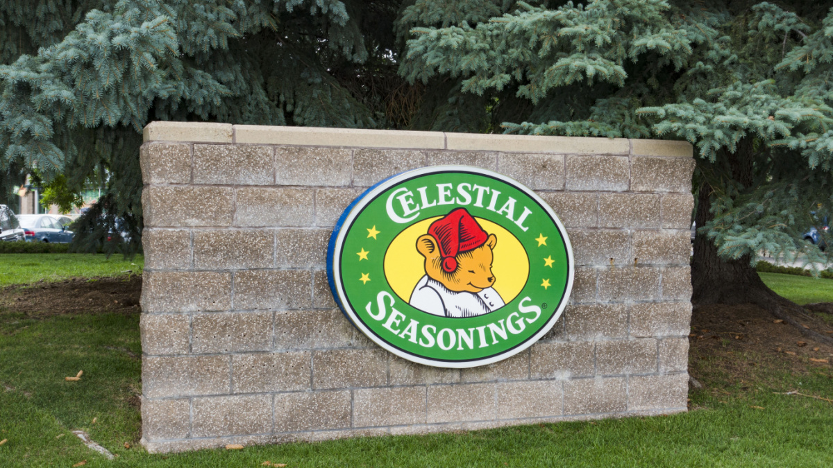 Celestial Seasonings Teas and Beverages Logo at the Entrance to The Corporate Headquarters