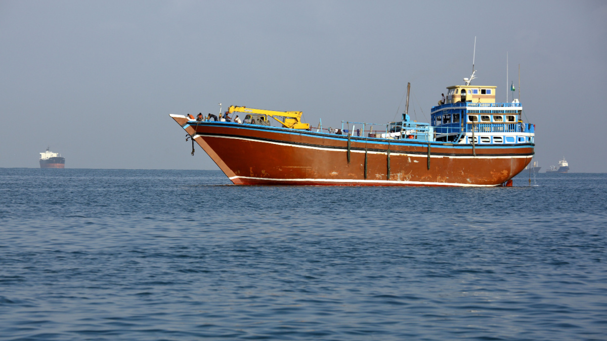 Fishing and cargo ships which are used for transportation between Yemen and Djibouti, for cargo transportation in the Red Sea and Indian Ocean