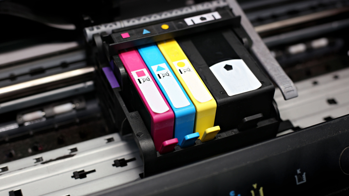 Printer in cartridges.