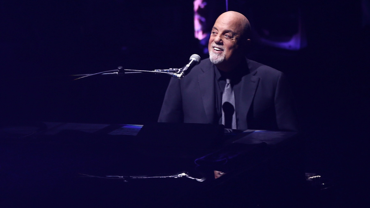 Musician Billy Joel performs in concert at the newly renovated NYCB Live, Home of the Nassau Veterans Memorial Coliseum on April 5, 2017 in Uniondale, New York.
