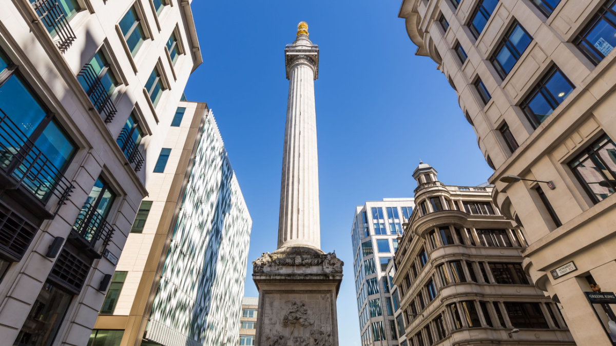 Monument to the Great Fire in London