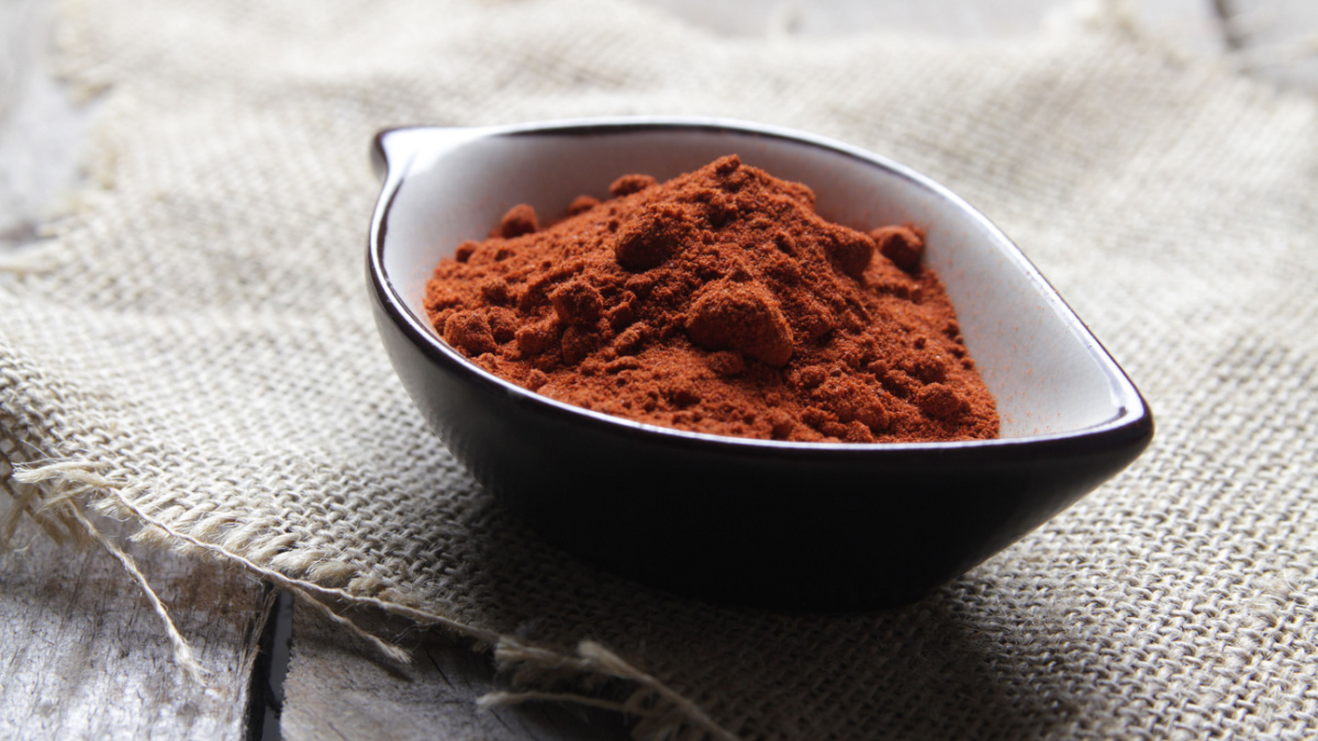 smoked paprika powder traditional condiment for spanish chorizo and others traditional spanish foods. Used too in Indian cuisine