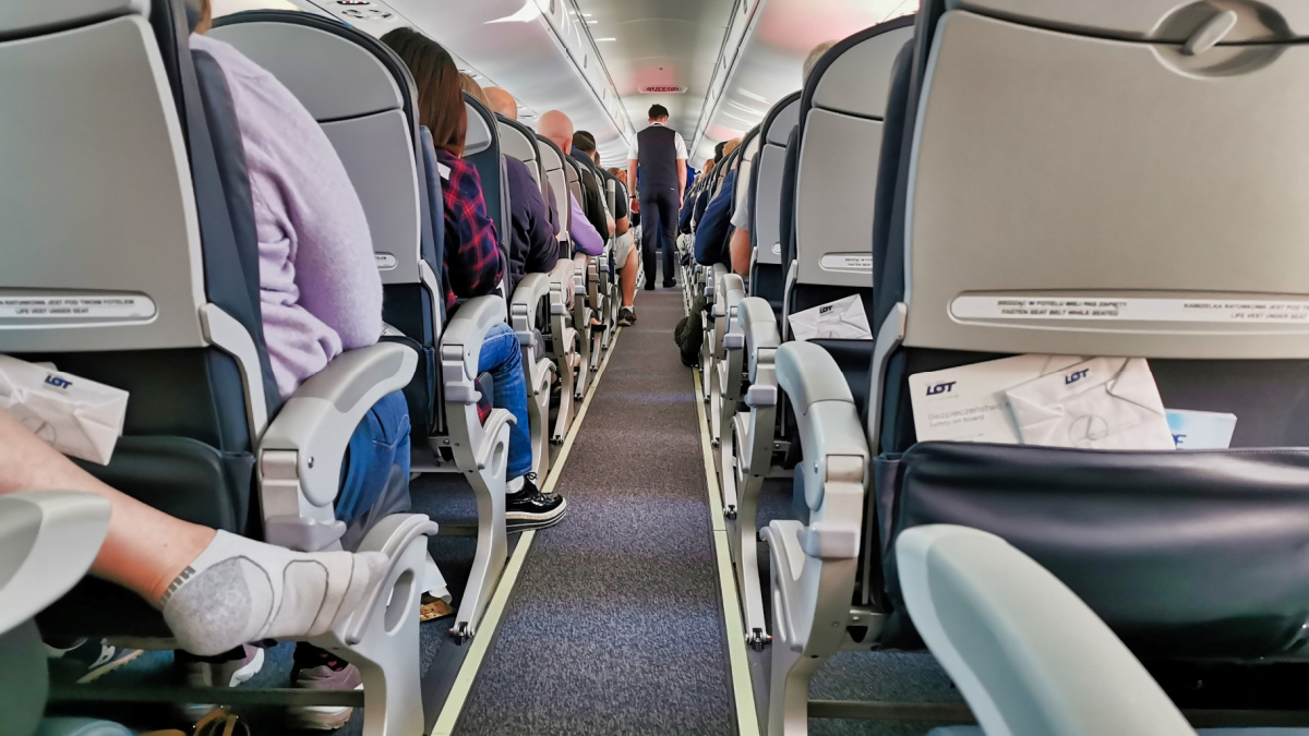 Low culture during flight. Passengers taking their shoes off - common unpleasant behaviour.