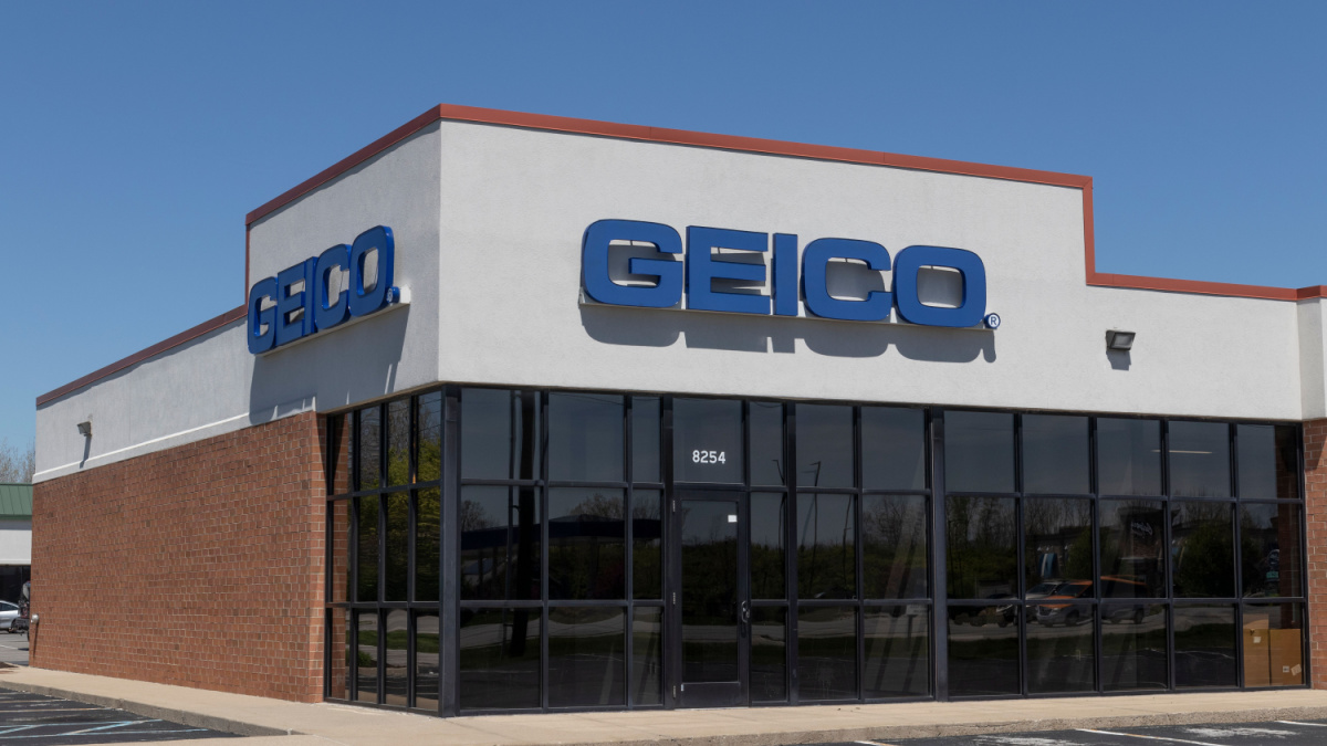 GEICO Insurance Office. GEICO is a subsidiary of Berkshire Hathaway.