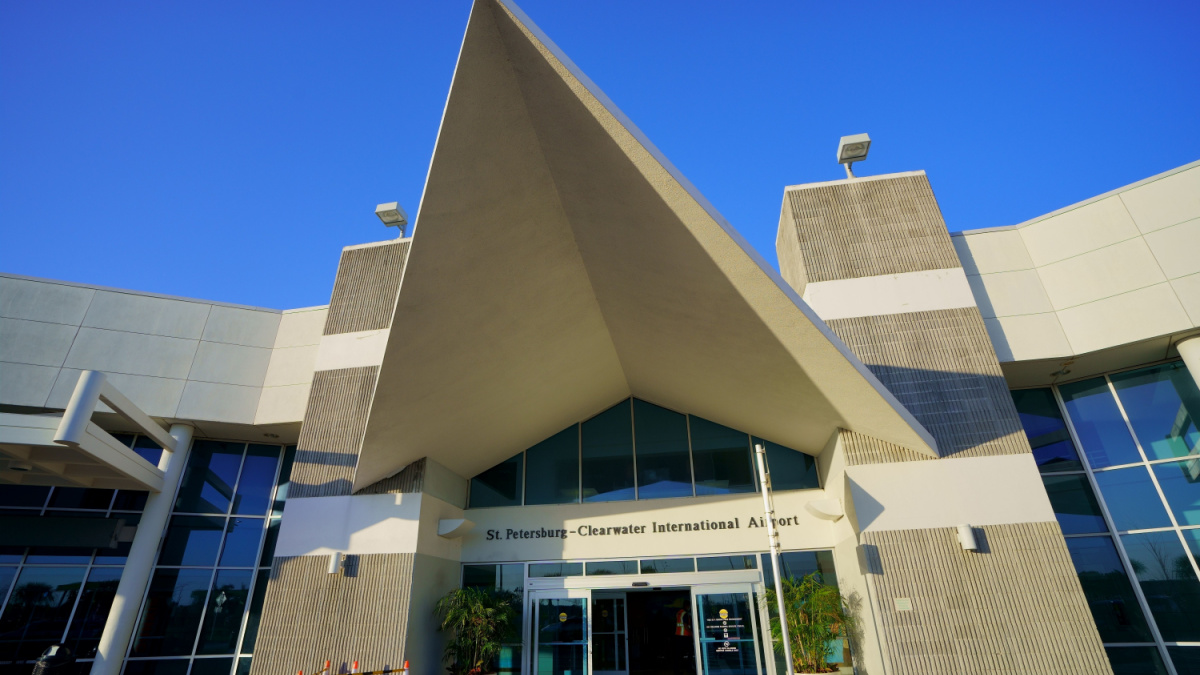 st petersburg and clearwater international airport in Florida, USA