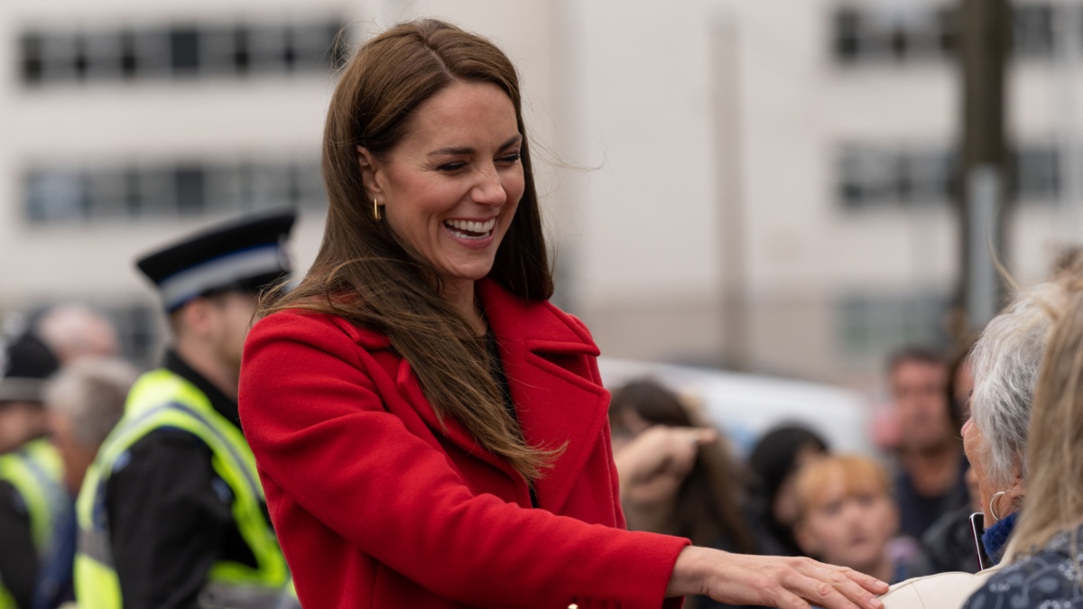 Swansea, Wales - September 27th 2022. Catherine, Princess of Wales during a visit to Swansea.