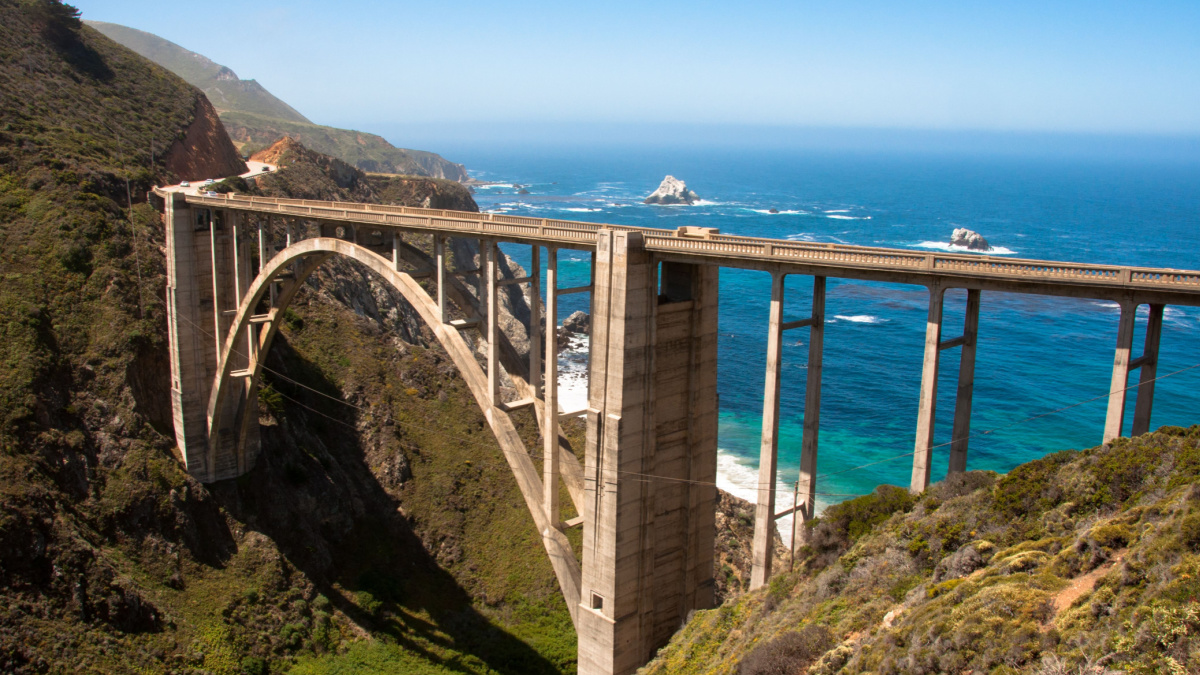 Bixby Bridge, Highway #1 Big Sur - California USA