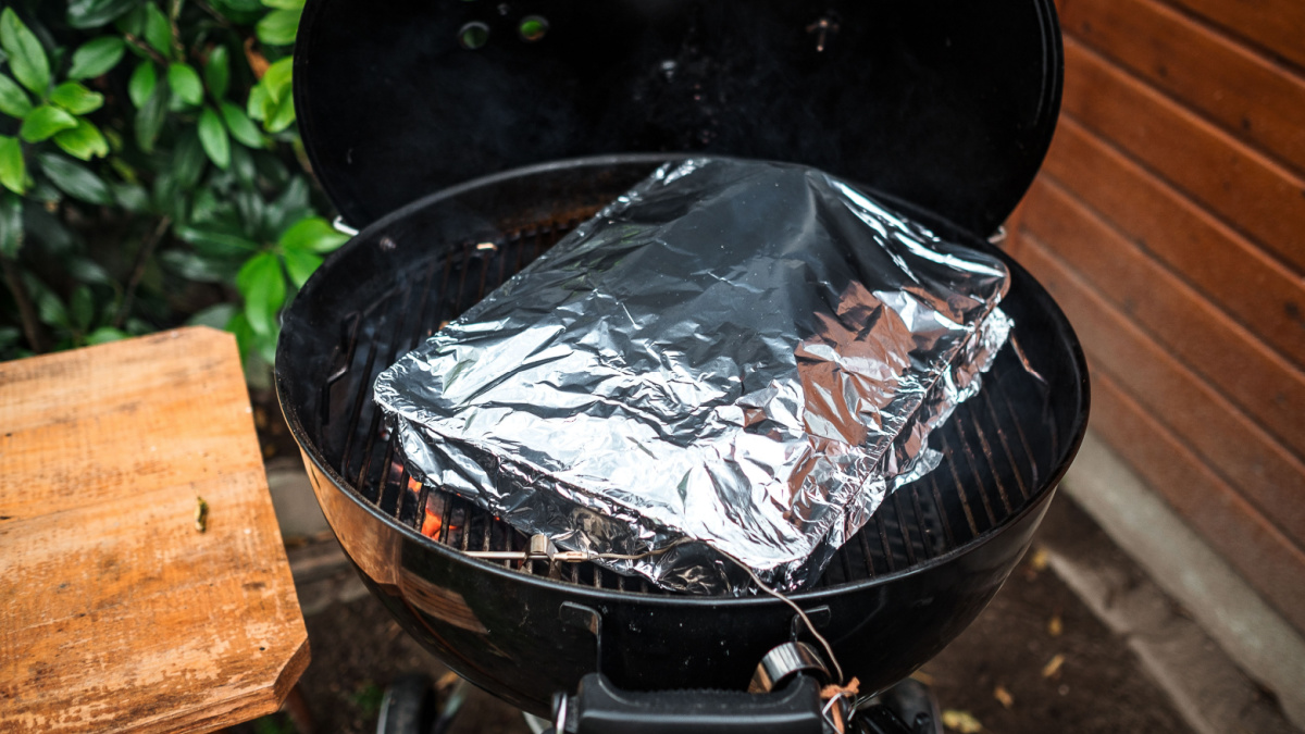 grill and smoke spare ribs, glace, bbq