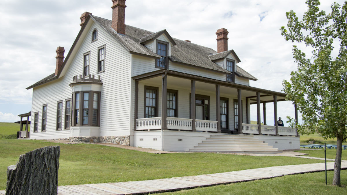 Custer House, Fort Abraham Lincoln State Park, Mandan, ND