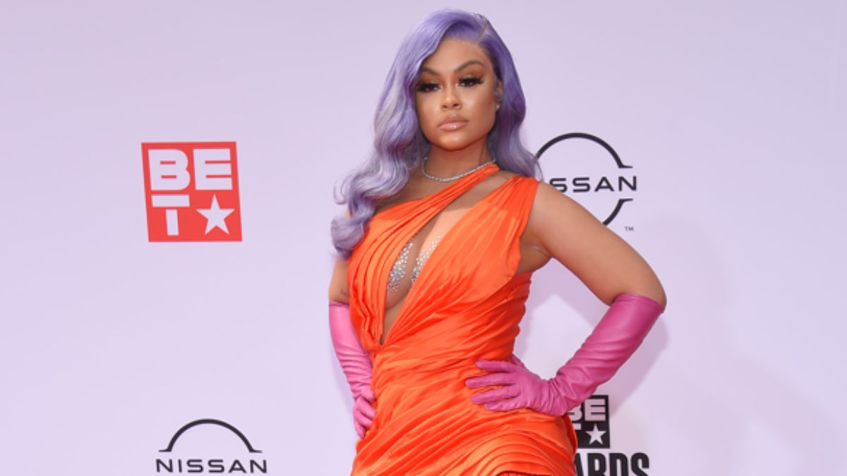 Latto {Object} arrives for the 2021 BET Awards on June 27, 2021 in Los Angeles, CA