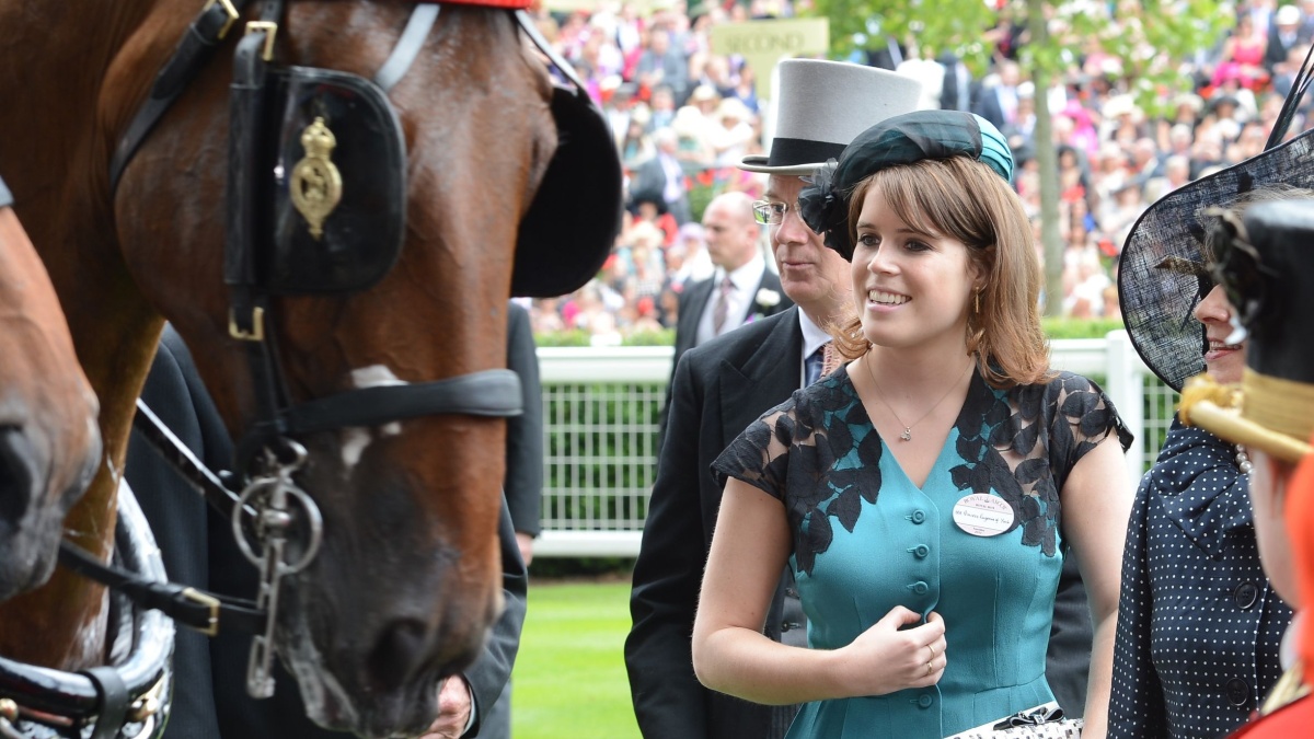 Princess Eugenie of York attends day 1 of the annual Royal Ascot horse racing event. Ascot, UK.