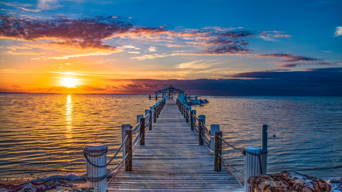 6 Best Ways Frugal People Keep Busy When They Are Broke 3 Islamorada Florida Keys Dock Pier Sunrise