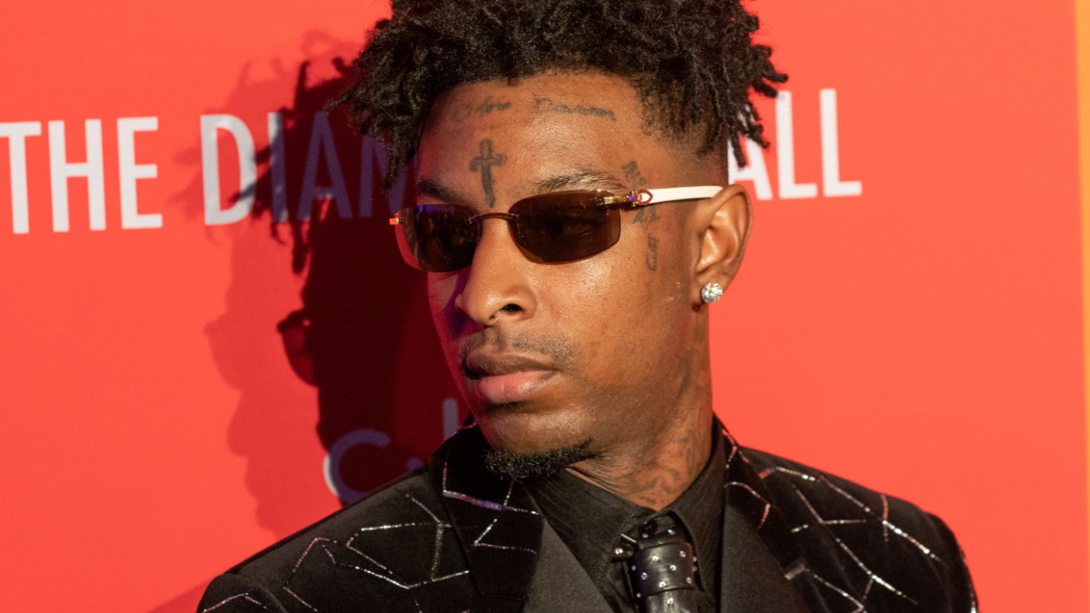 21 Savage attends 5th Annual Diamond Ball benefiting the Clara Lionel Foundation at Cipriani Wall Street