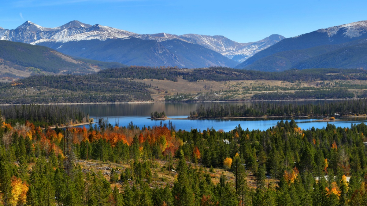 Scenic landscape near Silverthorne ,Colorado