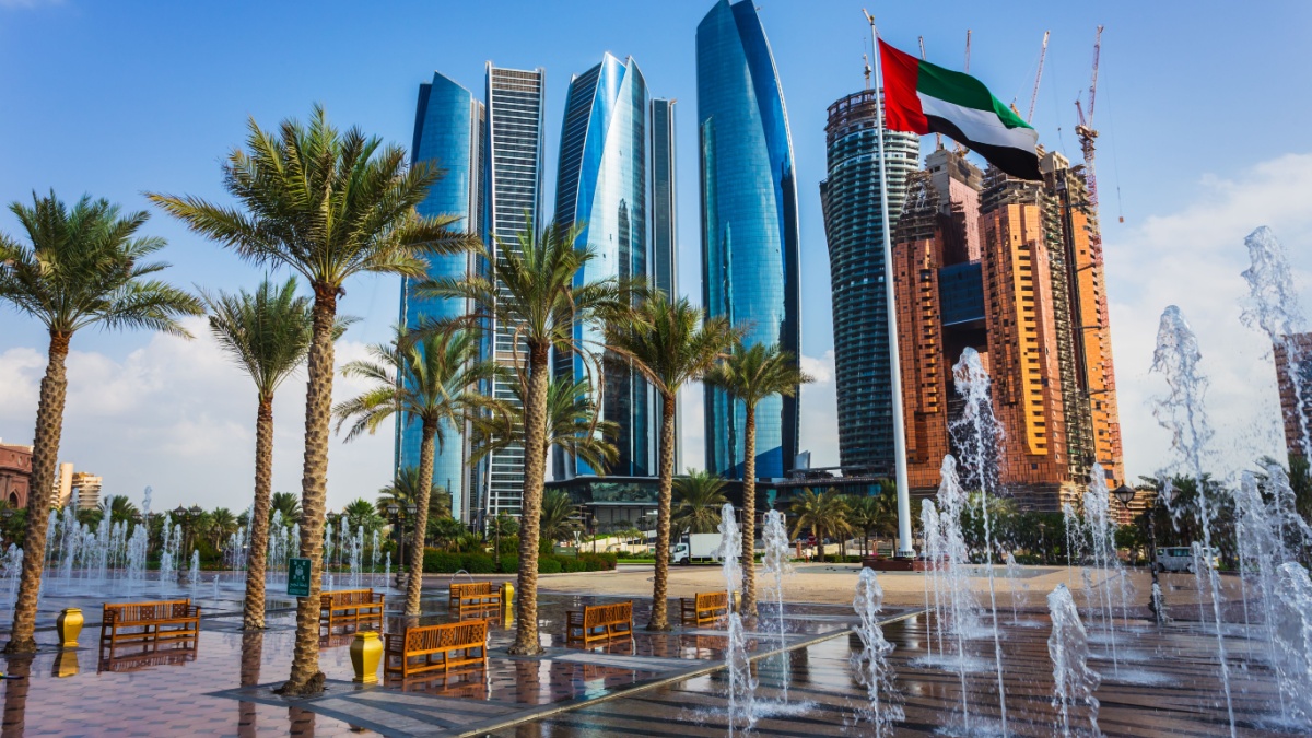 Skyscrapers in Abu Dhabi, United Arab Emirates
