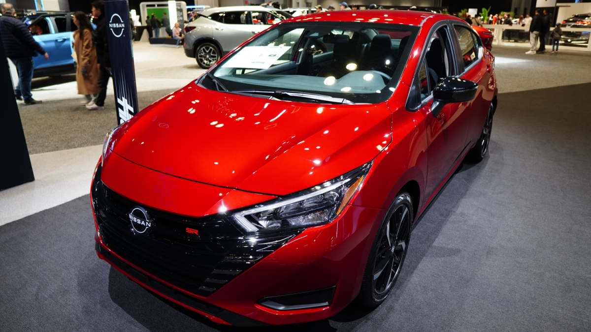 2023 Nissan Versa at the New York International Auto Show