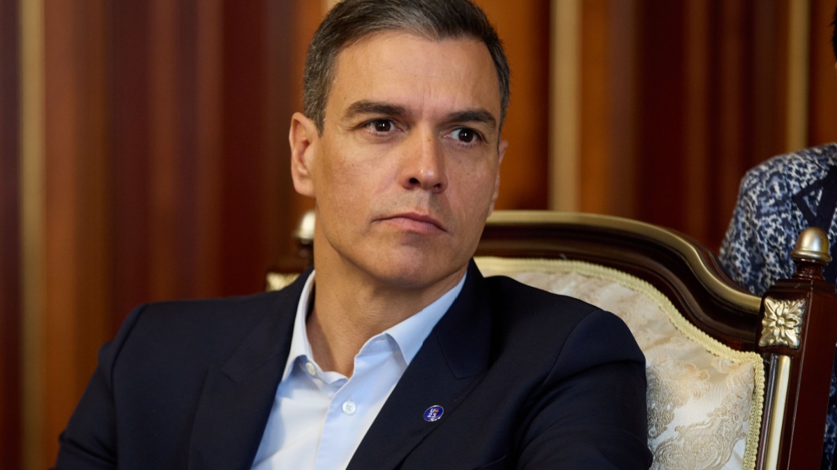 Pedro Sanchez portrait of Pedro Sanchez Perez-Castejon, Spanish economist and politician.