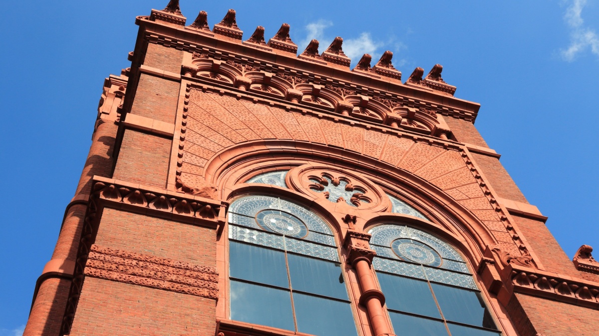 Philadelphia USA - University of Pennsylvania (UPenn). Fisher Fine Arts Library building.
