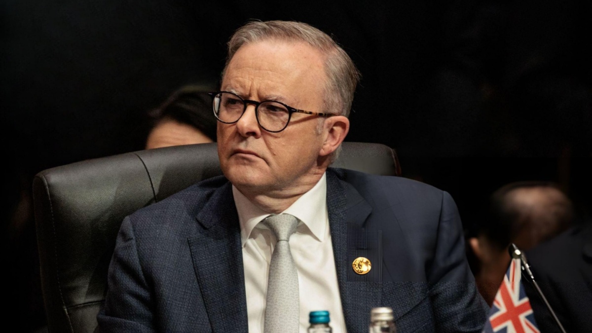 Australia's Prime Minister Anthony Albanese attends the ASEAN Summit in Jakarta on Sep 7, 2023.