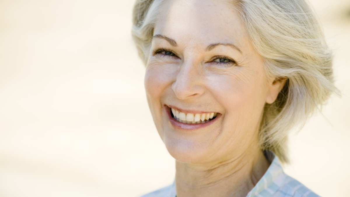 Closeup Portrait of a Pretty Woman Outdoors.