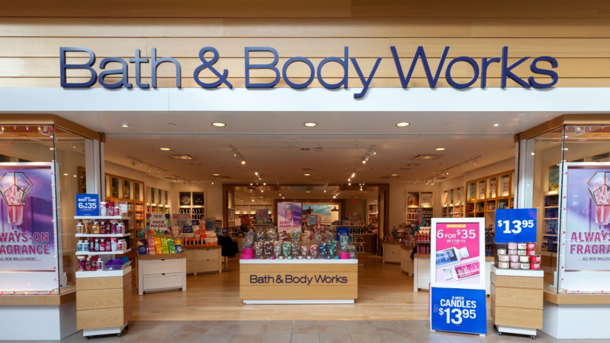 Both & Body works store front in the Fairview Mall in Toronto