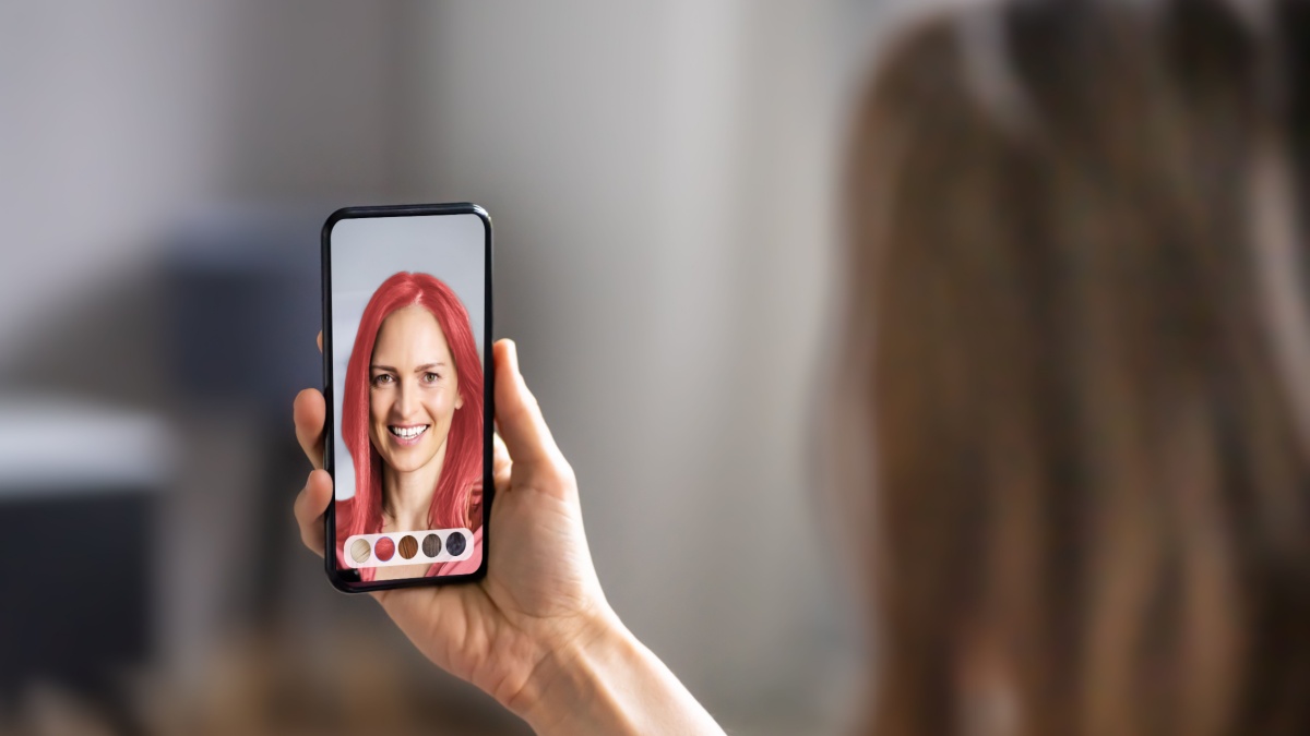 Online Photo Filter Service. Beauty Make Up AR App