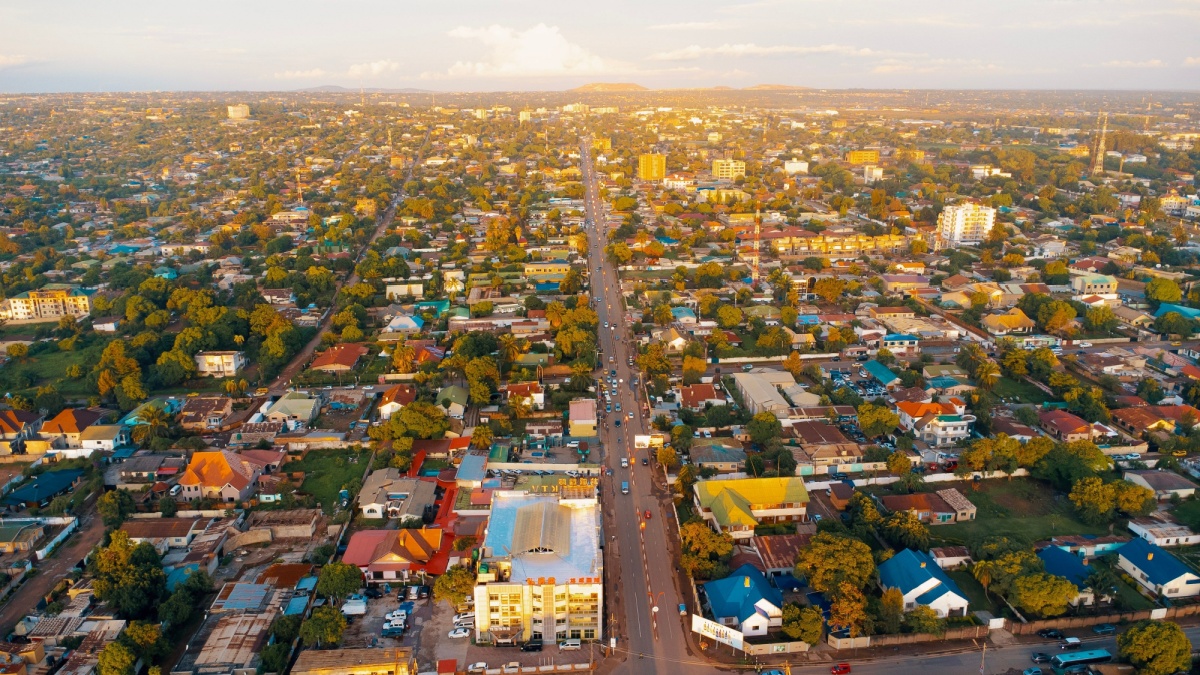 City ??of lubumbashi, democratic republic of the congo, day