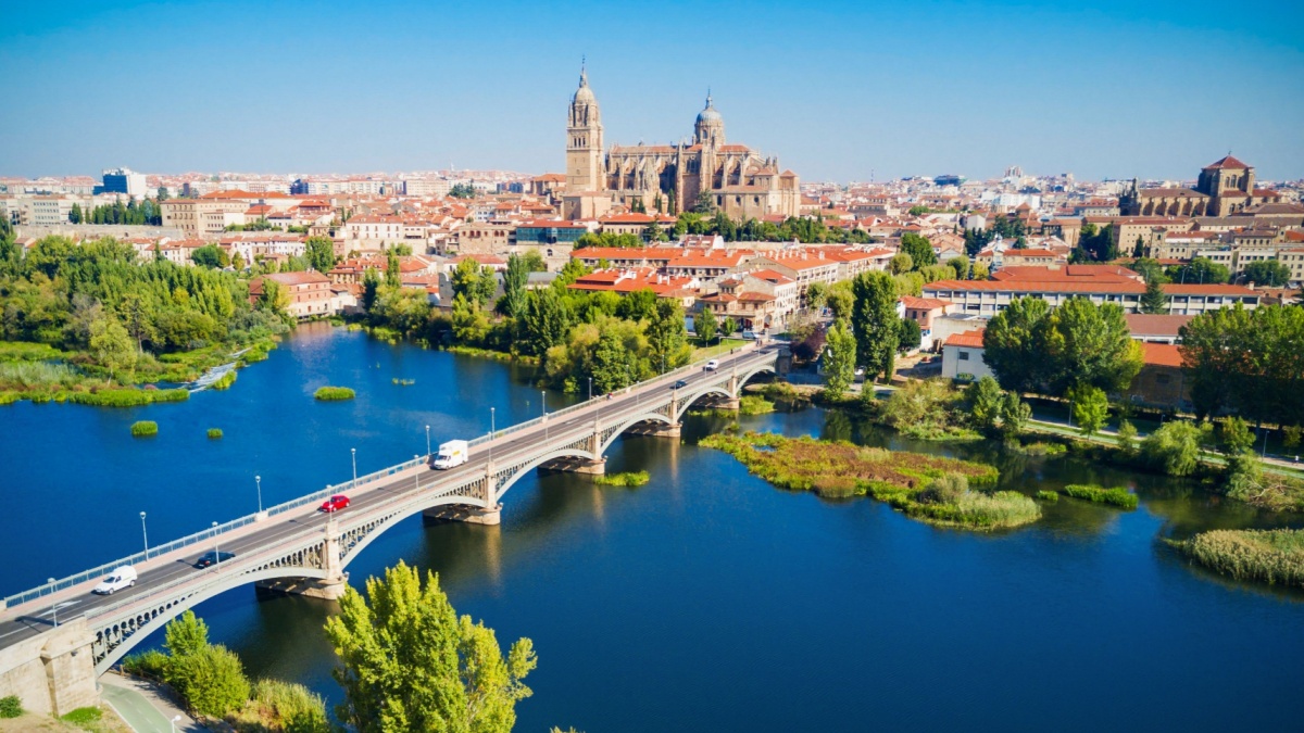 Salamanca Cathedral is a late Gothic and Baroque catedral in Salamanca city, Castile and Leon in Spain