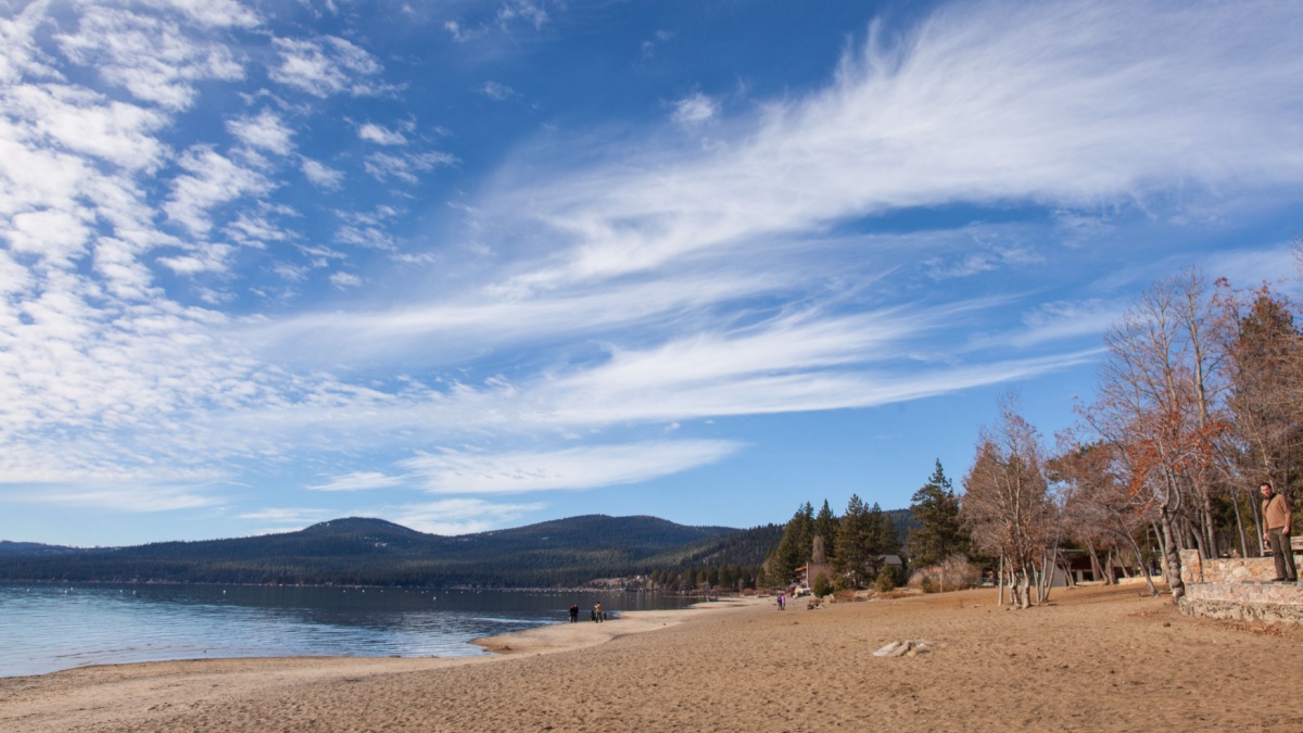 Kings Beach State Recreation Area features 700 feet of beautiful frontage property along the North Shore of Lake Tahoe.
