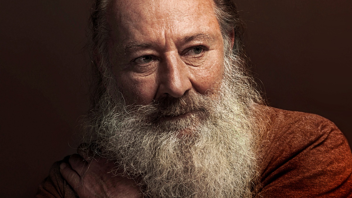 Senior Man With Long Beard.